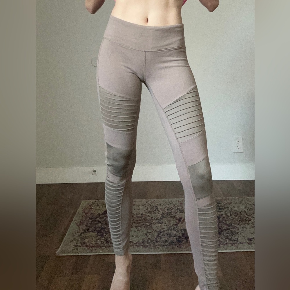 Alo Highwaisted Moto Leggings